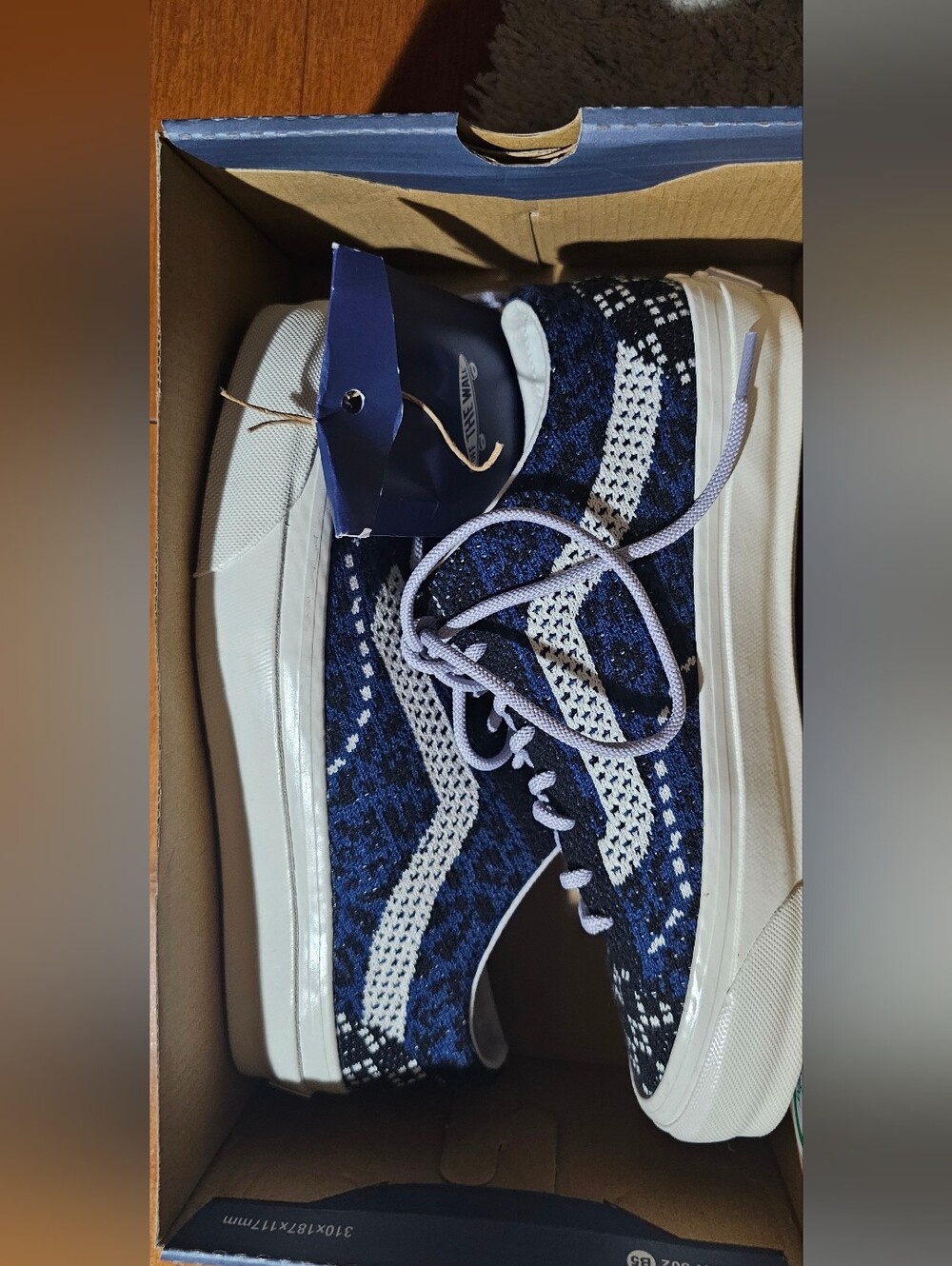 Vans Woman LX Old Skool Woven Sneakers Pre-loved Excellent Condition In Box
